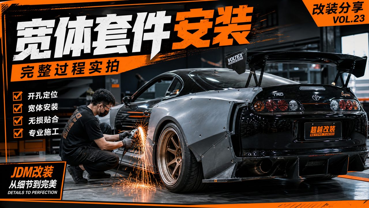 麻豆-宽体套件安装改装视频